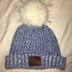 LOVE YOUR MELON BEANIE- CUFFED POM